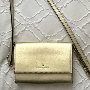 Kate Spade - Small Gold Crossbody